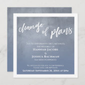 Carte de changement de régime de Mariage reportée  (Devant / Derrière)