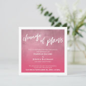 Carte de changement de régime du Mariage reportée  (Debout devant)