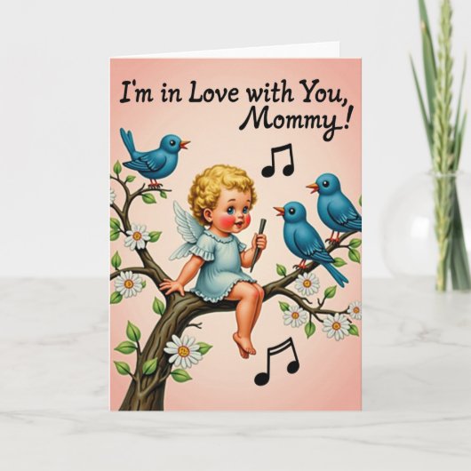 Carte de Chant d'Ange Douce (Devant)