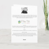 Carte de chant pour oiseaux (Dos)