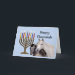 Carte de Chanukah d'amis de cheval<br><div class="desc">Se rappeler la famille et les amis pendant la saison de Chanukah est une manière merveilleuse de rester en contact avec les personnes que vous aimez et vous inquiétez environ. J'ai créé ces cartes de Chanukah de cheval avec amour et le soin et moi suis sûrs que n'importe qui qui...</div>