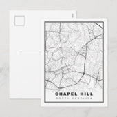 Carte de Chapel Hill (Devant / Derrière)