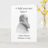 Carte de Charles Darwin (Fleur jaune)