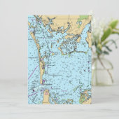 Carte de Charlotte Harbor Floride ancienne (Debout devant)
