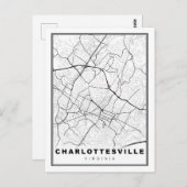 Carte de Charlottesville (Devant / Derrière)