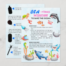 Carte de chasse au trésor SearivelyFun Ocean Prote
