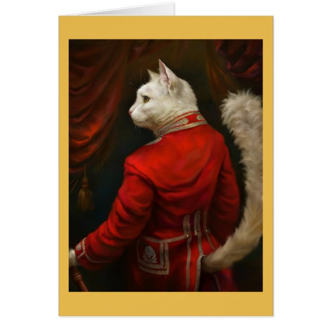 Carte de chat Dapper Court (Devant)