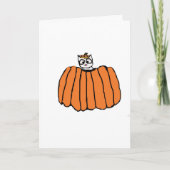 Carte de chat de Halloween (Devant)