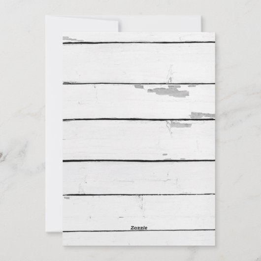 Carte de chat personnalisée pour le script de Noël (Dos)