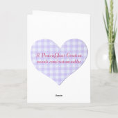 Carte de chat V-Jour (Dos)