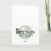 Carte de chats de Samhain-Celtic (Dos)