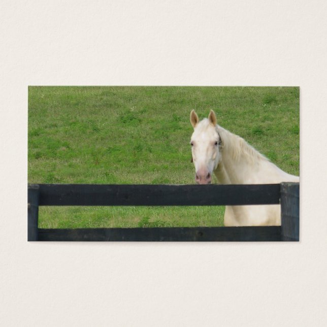 Carte de cheval (Devant)