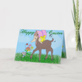 Carte de chèvre de Pâques (Devant)