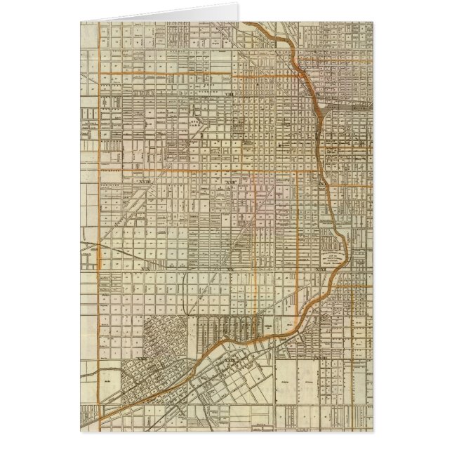 Carte de Chicago (Devant)