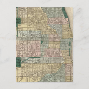 Carte de Chicago City