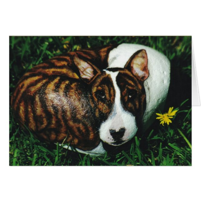 Carte de chien "Argos" (Devant horizontal)