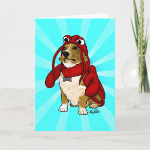 Carte de chien de homard
