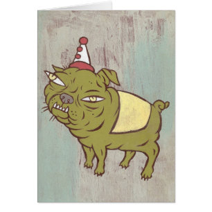 Carte de chien de Snaggle