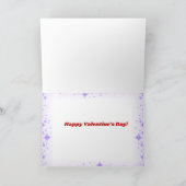 Carte de chien saucisson de la Saint-Valentin (Intérieur)