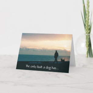 Carte de chien Sympathy