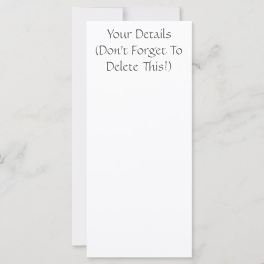 CARTE DE CHIMPANZEE CUITE (Dos)