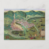 Carte de Chios, de 'Civitates Orbis Terrarum' de G (Devant)