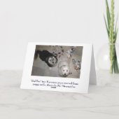 Carte de chiot de la fête des mères (Dos)
