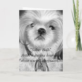 Carte de chiot pour cloches en argent (Dos)