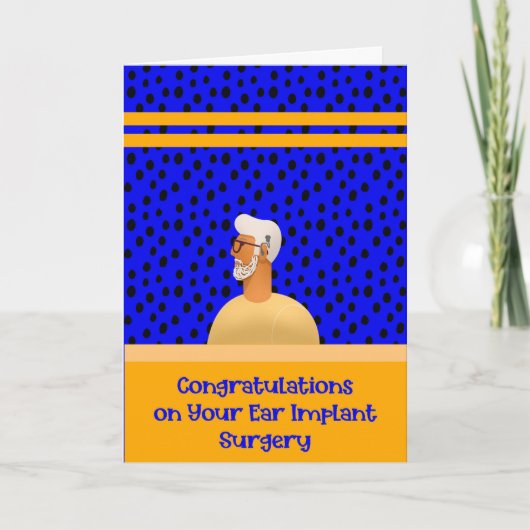 Carte de chirurgie Cochlear Oreille Implant (Devant)