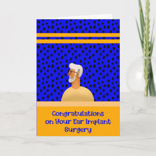 Carte de chirurgie Cochlear Oreille Implant