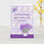 Carte de chirurgie de transplantation rénale en la (Fleur jaune)