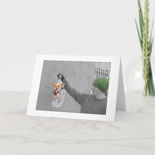 CARTE DE CHIWAWA DE NOËL (Devant)