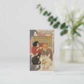 Carte de chocolat chaud Vintage (Debout devant)
