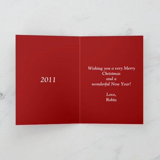 carte de Chris (Intérieur)