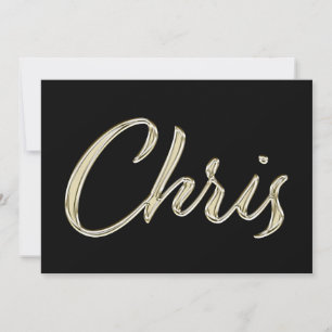 Carte de Chris White Gold