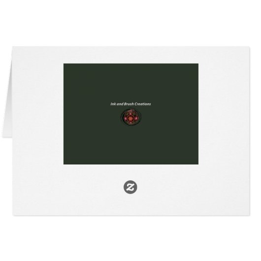 Carte de Christmas (Dos Horizontal)