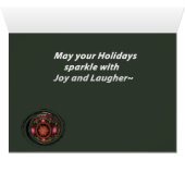 Carte de Christmas (Intérieur Horizontal (Bas))