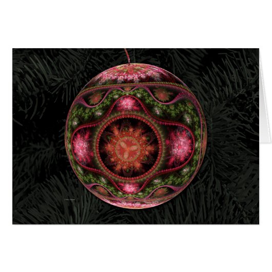 Carte de Christmas (Devant horizontal)