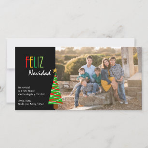 Carte de Christmas Feliz Navidad
