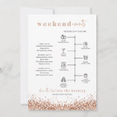 Carte de chronologie de la lettre d'or Rose REGINA (Dos)