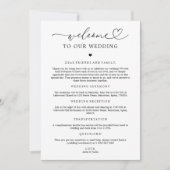 Carte de chronologie de l'icône du Mariage de coeu (Devant)