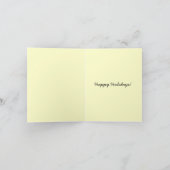 Carte de chute de neige de vacances de Noël de (Intérieur)