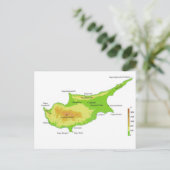 Carte de Chypre (Debout devant)