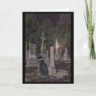 Carte de cimetière pour animaux