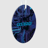 Carte de circuit électronique bleu PCB personnalis (devant)