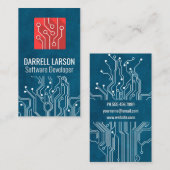 Carte de circuit | Logo Red Tech (Devant / Derrière)