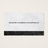 Carte de circuit noir | Micropuce technologique (Dos)