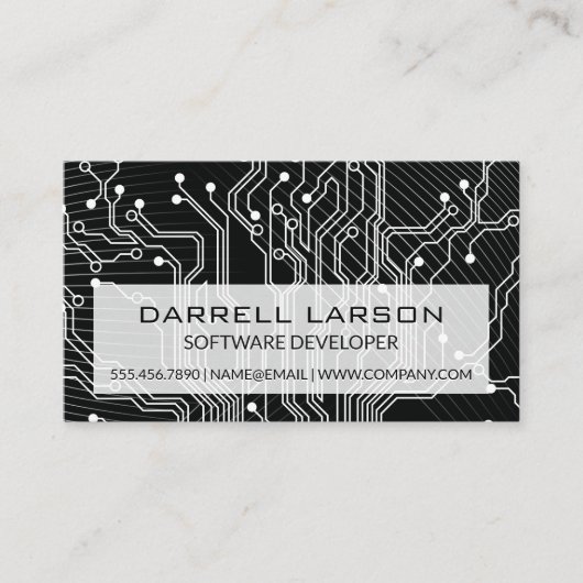Carte de circuit technique | Lignes (Devant)