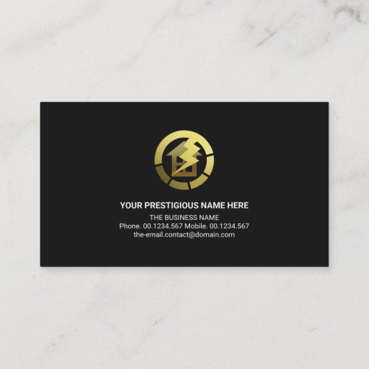 Carte de circuits de câblage électrique en or Élec (Dos)