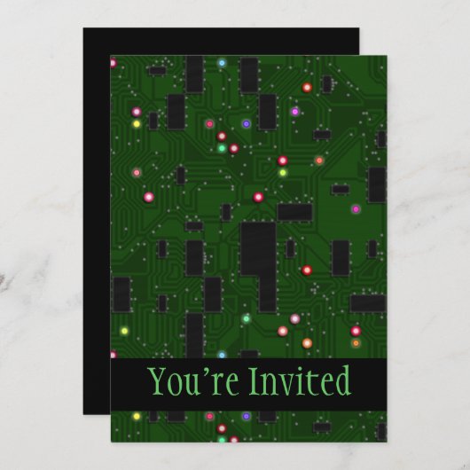 Carte de circuits imprimés (Devant / Derrière)